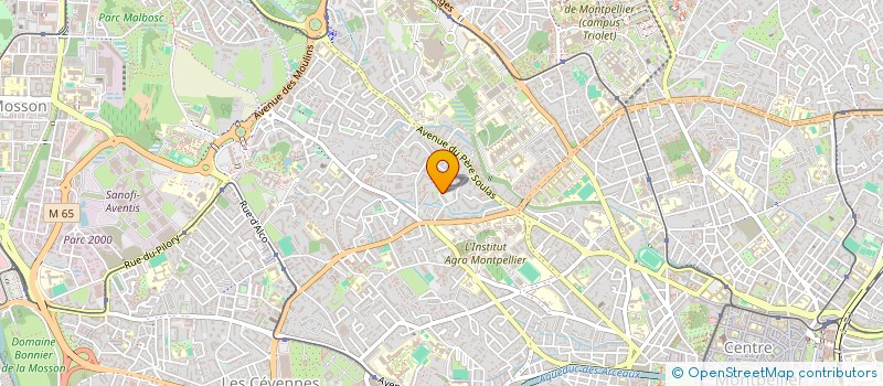 localisation de l'entreprise OBLIK à MONTPELLIER