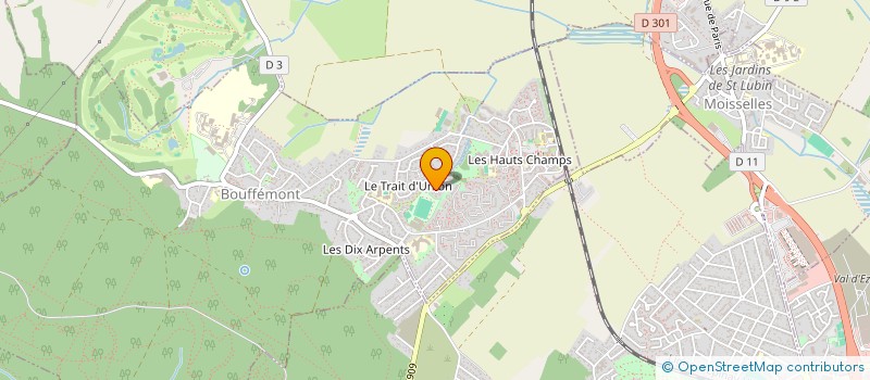 localisation de l'entreprise OBLIN  BOUFFEMONT