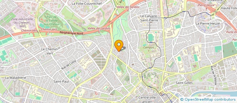 localisation de l'entreprise OBLIO à CAEN