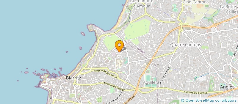 localisation de l'entreprise OBLOMOV  BIARRITZ