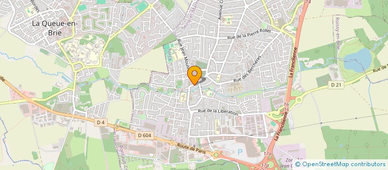 localisation de l'entreprise OBOL à PONTAULT-COMBAULT