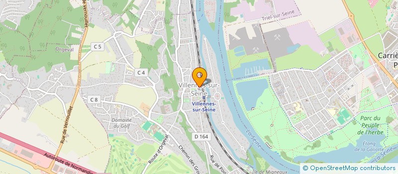 localisation de l'entreprise OBOSSO BRANDS FACTORY à VILLENNES-SUR-SEINE