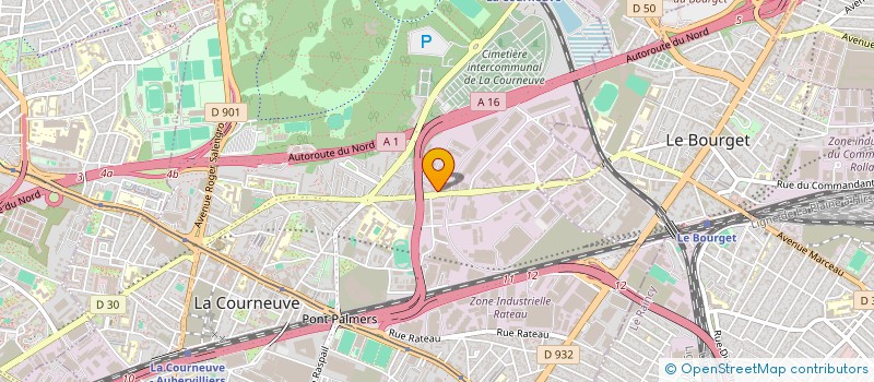 localisation de l'entreprise OBOTIRLO SARL à LA COURNEUVE