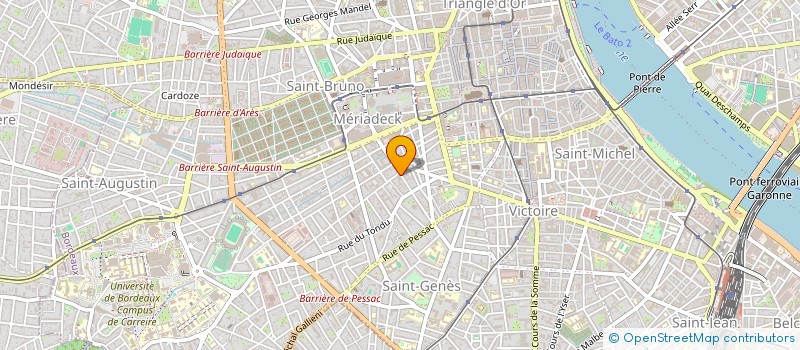 localisation de l'entreprise OBOXOFFICE  BORDEAUX