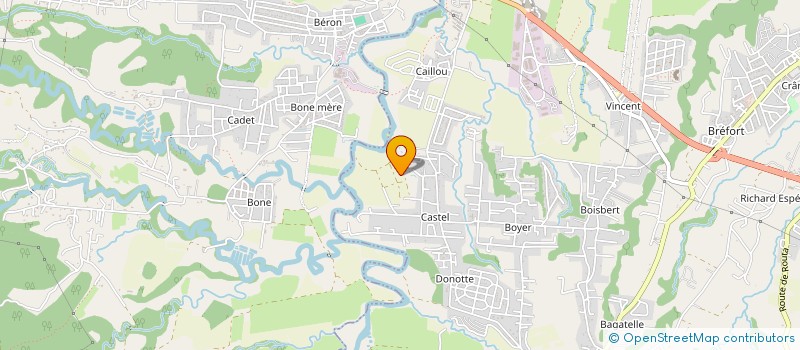 localisation de l'entreprise OBP  LAMENTIN