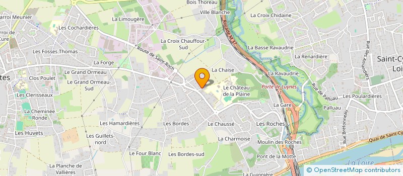 localisation de l'entreprise OBPL à FONDETTES