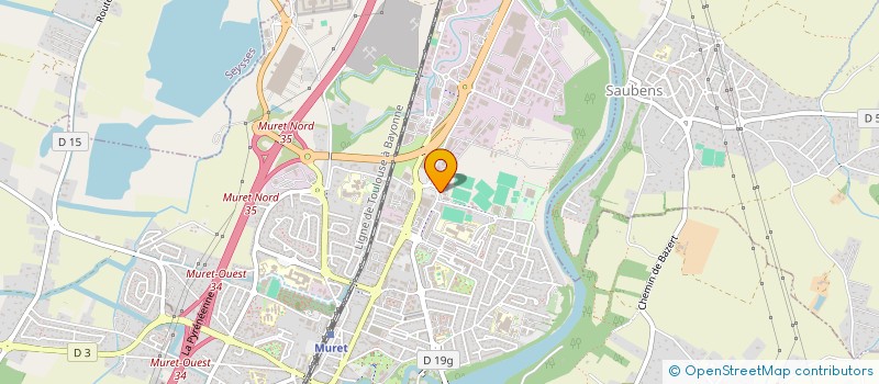 localisation de l'entreprise OBR à COLOMIERS