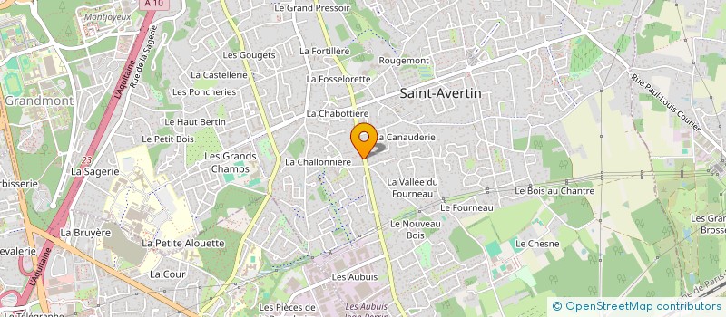 localisation de l'entreprise OBR PARTNER  SAINT-AVERTIN