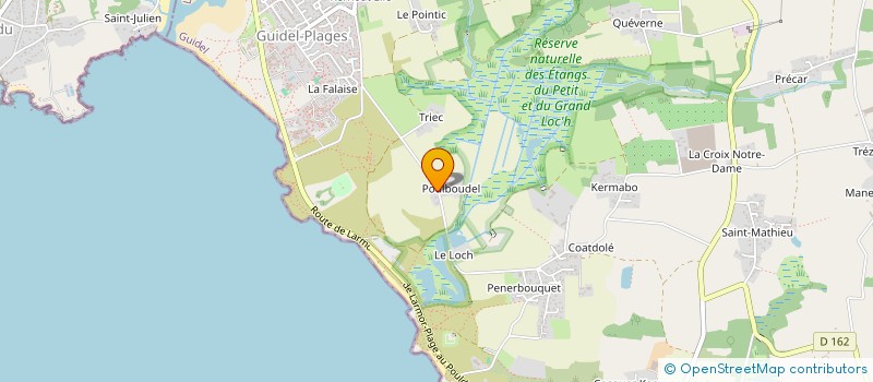 localisation de l'entreprise OBRAGAL56  GUIDEL