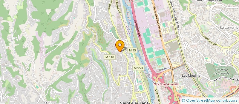 localisation de l'entreprise OBRAZUR à SAINT-LAURENT-DU-VAR