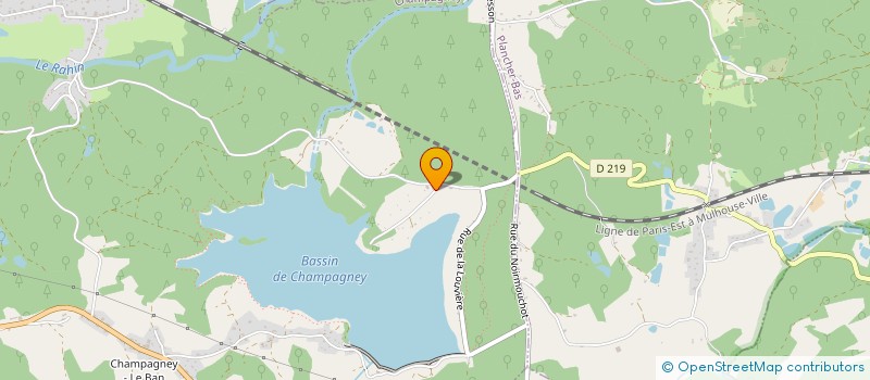 localisation de l'entreprise OBRECHT  CHAMPAGNEY