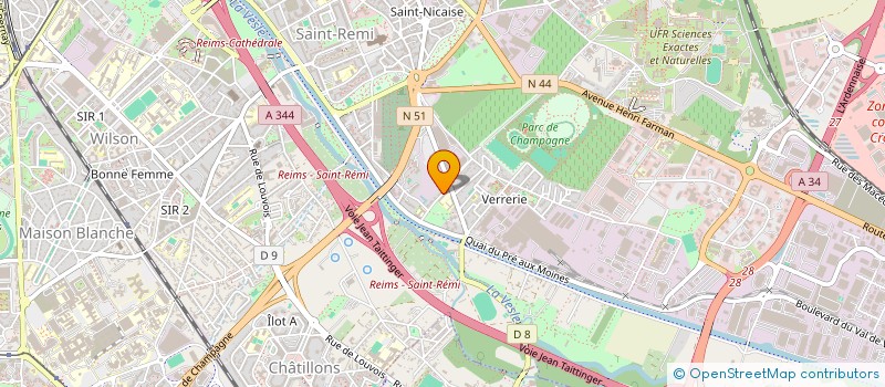 localisation de l'entreprise OBRIGADIMMO  REIMS