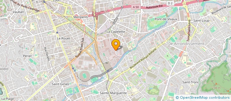 localisation de l'entreprise OBRIGADO à MARSEILLE