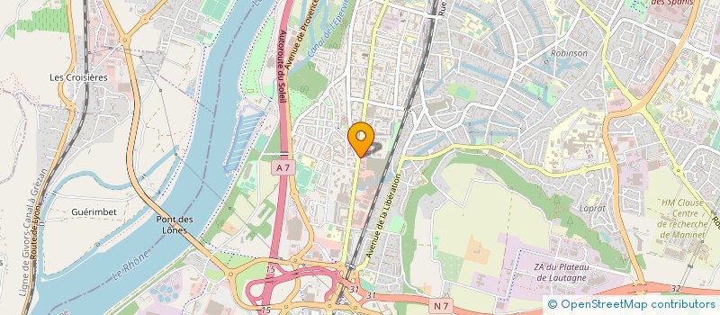 localisation de l'entreprise OBRINGER SAS à VALENCE