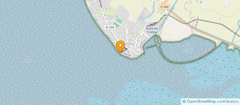 localisation de l'entreprise OBRY à LE CROTOY