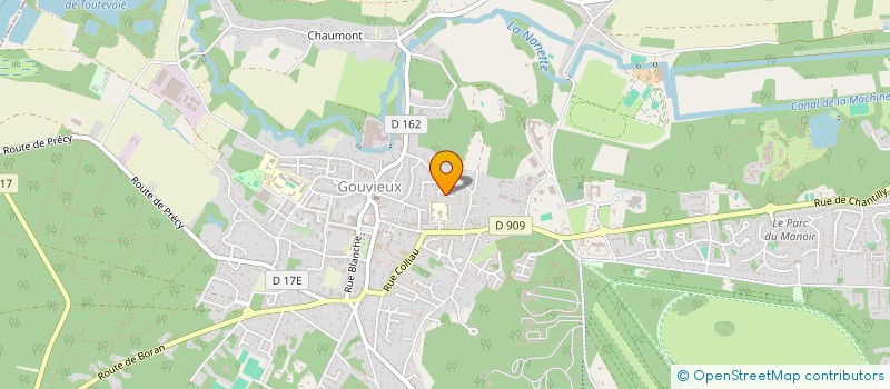 localisation de l'entreprise OBRY JOCKEY MANAGEMENT à GOUVIEUX