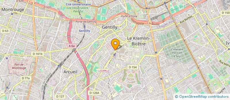 localisation de l'entreprise OBS CORPORATION  GENTILLY