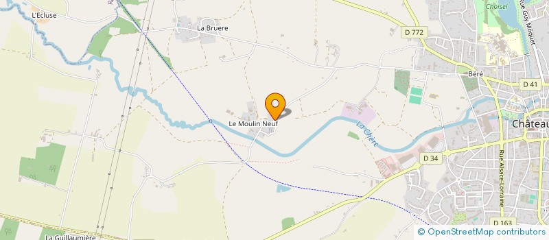 localisation de l'entreprise OBSCUR PROD  TREGUIER