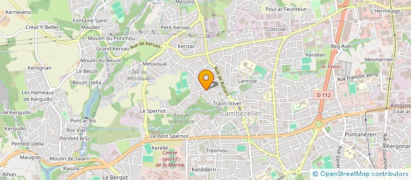 localisation de l'entreprise OBSCURS BICLOU à BREST