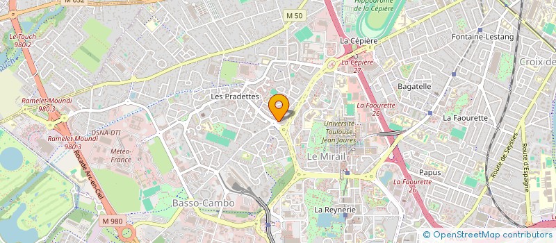 localisation de l'entreprise OBSEQUES TOULOUSE à TOULOUSE