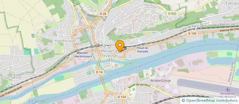 localisation de l'entreprise OBSERIUM  MEULAN-EN-YVELINES