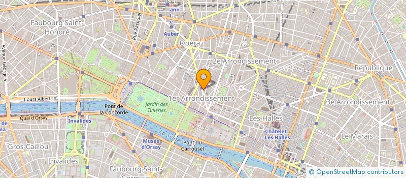 localisation de l'entreprise OBSERV NATIO DE L'INNOV PUBLIQUE à PARIS