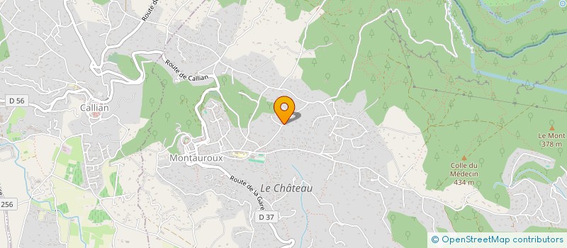 localisation de l'entreprise OBSERVANCE  MONTAUROUX