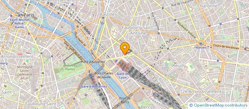 localisation de l'entreprise OBSERVAT FRANC INTERNATION INDUST LANGUE  PARIS