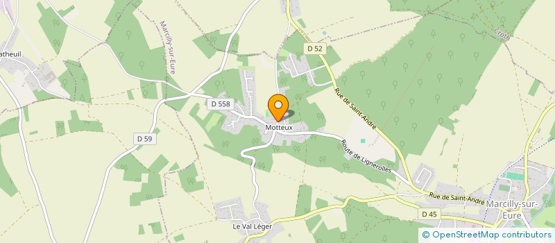 localisation de l'entreprise OBSERVATION RECHERCHE & CONSEIL  MARCILLY-SUR-EURE