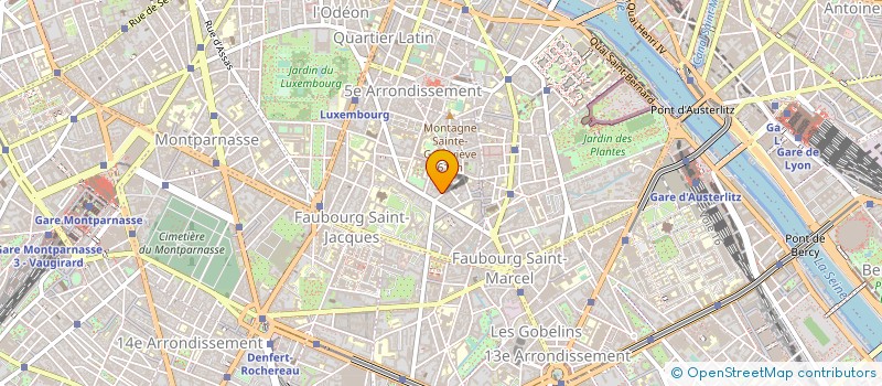 localisation de l'entreprise OBSERVATOIRE D'ECONOMIE APPLIQUEE à PARIS
