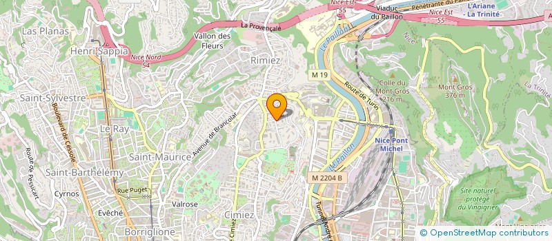 localisation de l'entreprise OBSERVATOIRE DE LA DIVERSITE LINGUISTIQUE ET CULTURELLE DANS L'INTERNET (OBDILCI) à NICE