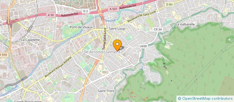 localisation de l'entreprise OBSERVATOIRE DES PRATIQUES DES ENTREPRENEURS ET DES ENTREPRISES à MARSEILLE