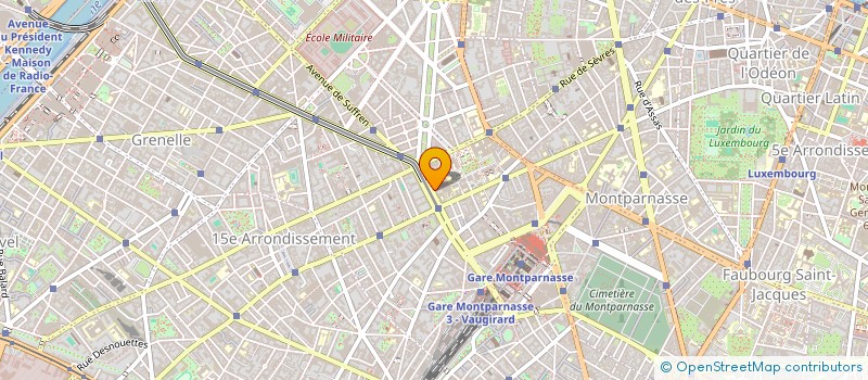 localisation de l'entreprise OBSERVATOIRE DES SCIENCES ET DES TECHNIQUES à PARIS