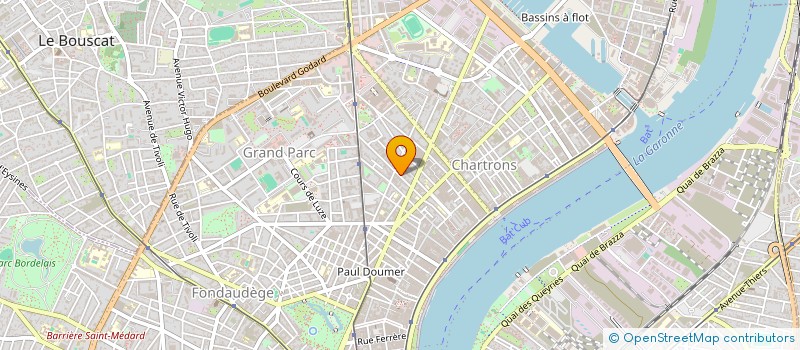 localisation de l'entreprise OBSERVATOIRE DU DOMAINE MARITIME à BORDEAUX