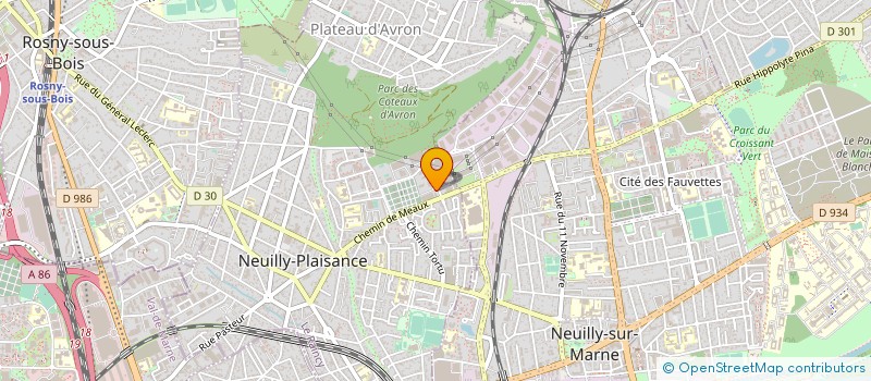localisation de l'entreprise OBSERVATOIRE EUROPEEN MARKETING DIRECT à NEUILLY-PLAISANCE