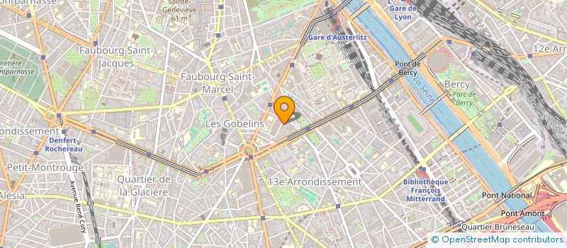 localisation de l'entreprise OBSERVATOIRE FRANCAIS DES MEDIAS  PARIS