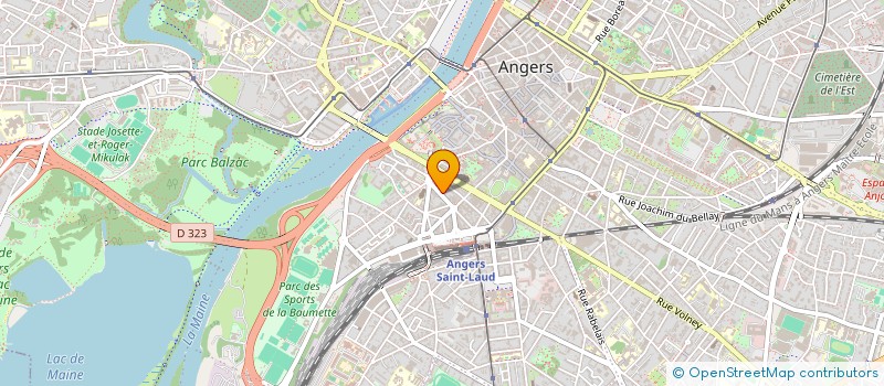 localisation de l'entreprise OBSERVATOIRE INTERNATIONAL DES STABILITES ET CONFLITS à ANGERS