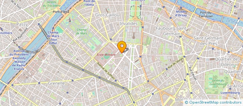 localisation de l'entreprise OBSERVATOIRE NATIONAL DE LA DEMOGRAPHIE DES PROFESSIONS DE SANTE à PARIS