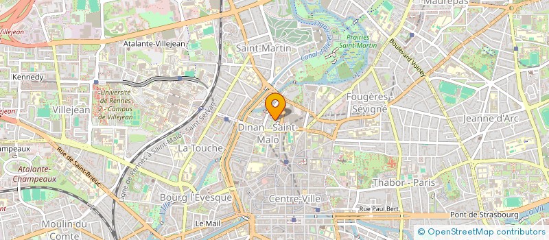 localisation de l'entreprise OBSERVATOIRE POLE ANIMATION DES RETRAITES RENNAIS à RENNES