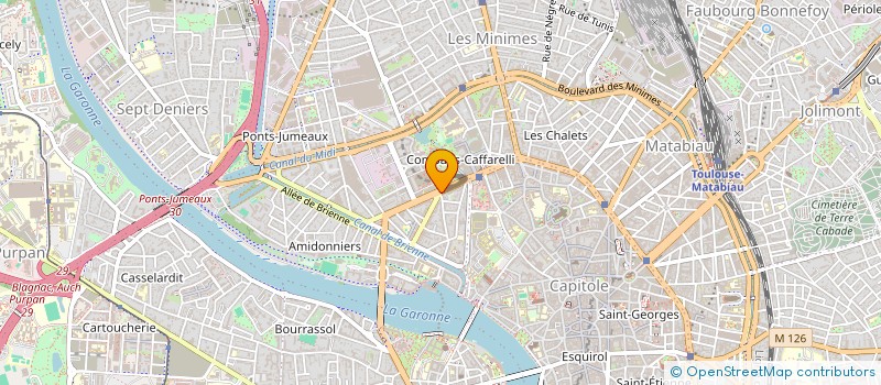 localisation de l'entreprise OBSERVATOIRE REG SANTE TRAVAIL ORST MP à TOULOUSE