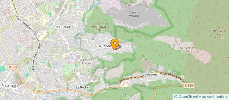 localisation de l'entreprise OBSERVATOIRE REGIONAL DES PROFESSIONS LIBERALES PACA à MARSEILLE