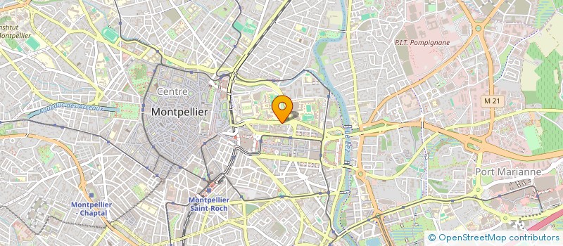 localisation de l'entreprise OBSERVATOIRE REGIONAL DES TRANSPORTS OCCITANIE/PYRENEES-MEDITERRANEE (ORT OCCITANIE/PYRENEES-MEDITERRANEE) à MONTPELLIER