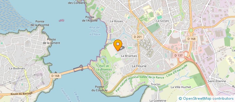 localisation de l'entreprise OBSERVAUX  SAINT-MALO