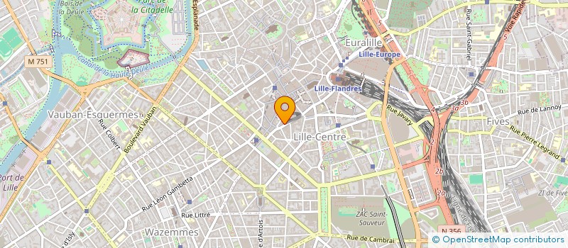 localisation de l'entreprise OBSERVE MONTESSORI à LILLE