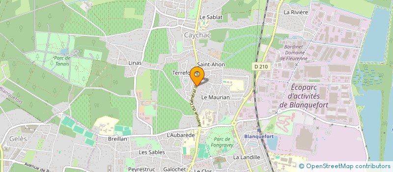 localisation de l'entreprise OBSERVER ANALYSER AGIR à BLANQUEFORT