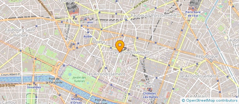 localisation de l'entreprise OBSIDIAN IR  PARIS