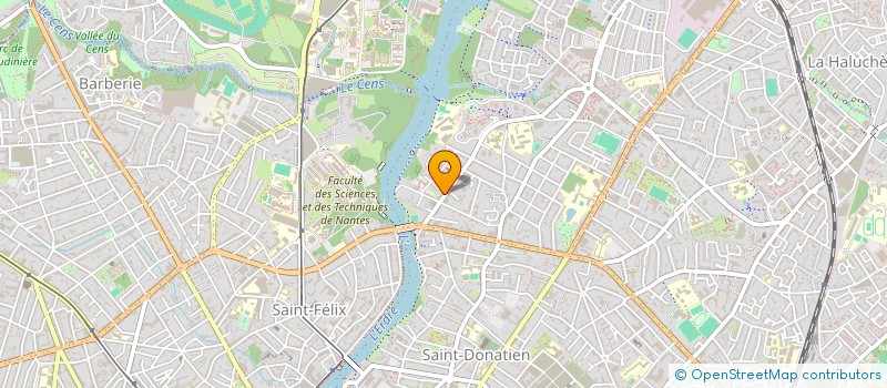 localisation de l'entreprise OBSIDIANA à NANTES
