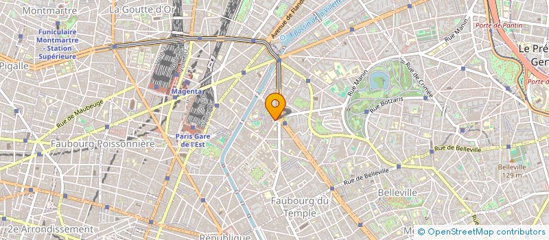 localisation de l'entreprise OBSIDIENNE  PARIS