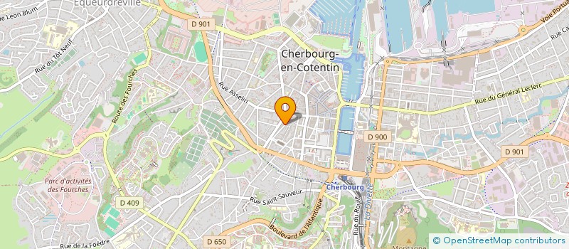localisation de l'entreprise OBSIDIUS  CHERBOURG-EN-COTENTIN