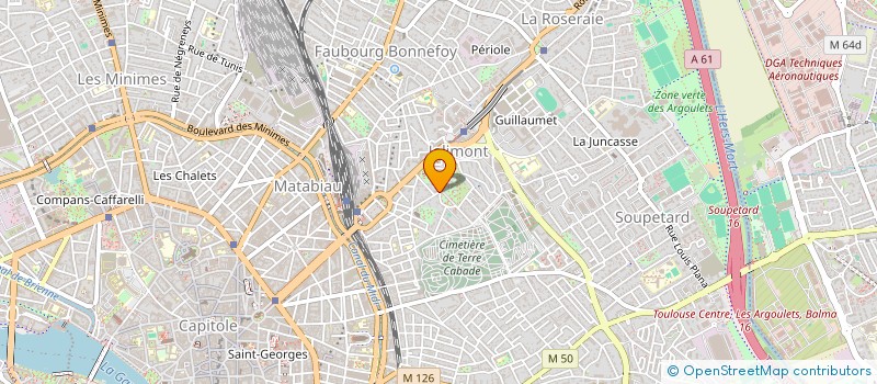 localisation de l'entreprise OBSNCO à TOULOUSE